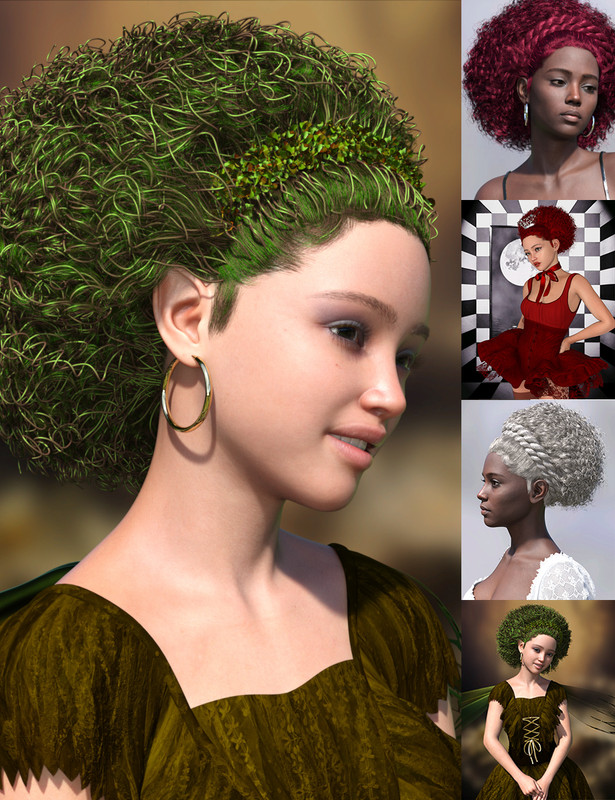 MRL Afro Puff for Genesis 9