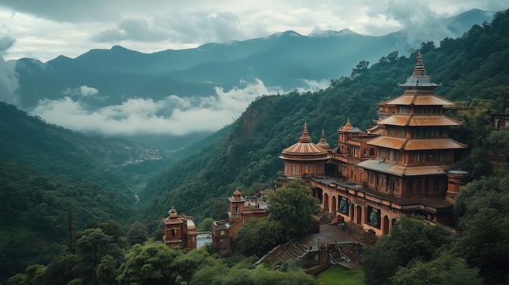 A Temple in Assam