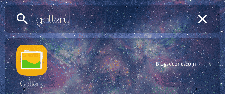 Fitur Pencarian di Launcher Android Mini Desktop