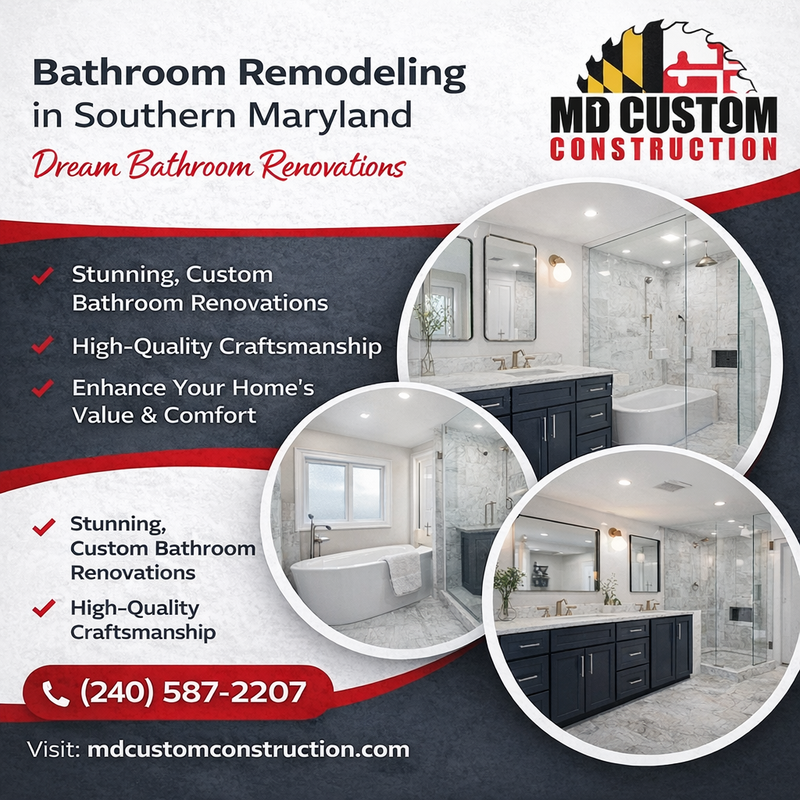 Bathroom Remodeling in Southern Maryland | Dream Bathroom Renovations