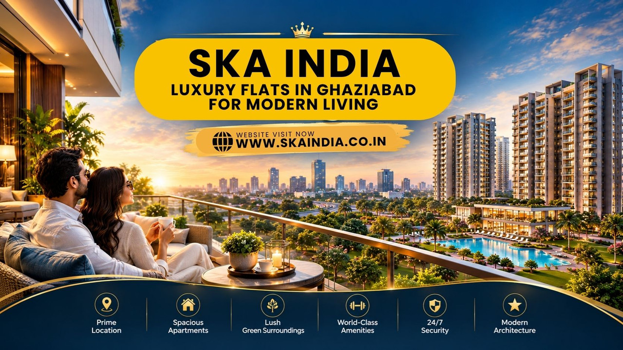 SKA India Luxury Flats In Ghaziabad For Modern Living
