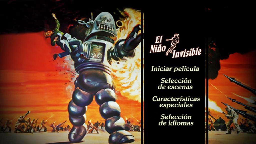 THE INVISIBLE BOY MENU - El niño invisible (The Invisible Boy) [1957] [Ciencia ficción] [DVD9] [PAL] [B/N] [Leng. English] [Subt. ESP/ENG/DUT/DEU]