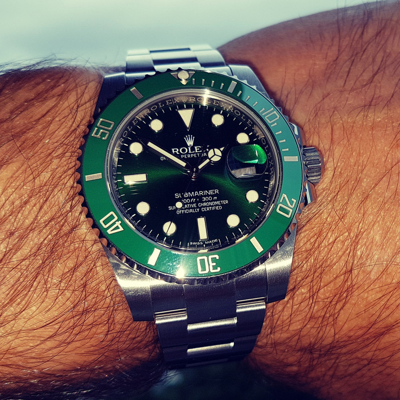 Rolex Submariner 40 mm 300M Cal. 3135 Ref. 116610LV 'Hulk' (1)