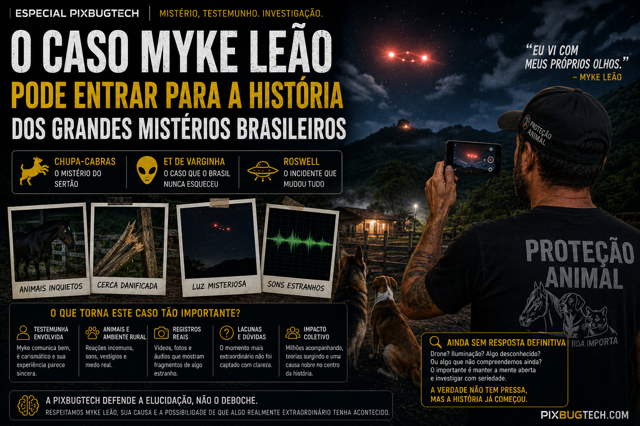 O Caso Myke Leão Pode Entrar Para a História dos Grandes Mistérios Brasileiros