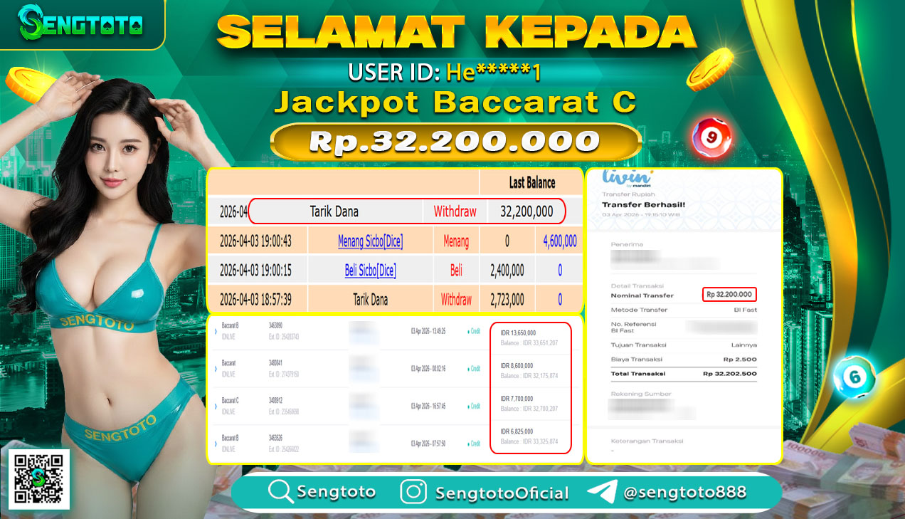 BUKTI PEMBAYARAN LIVEGAM BACCARAT C