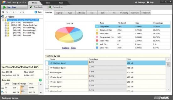 SysTweak Disk Analyzer Pro 1.0.1400.1220