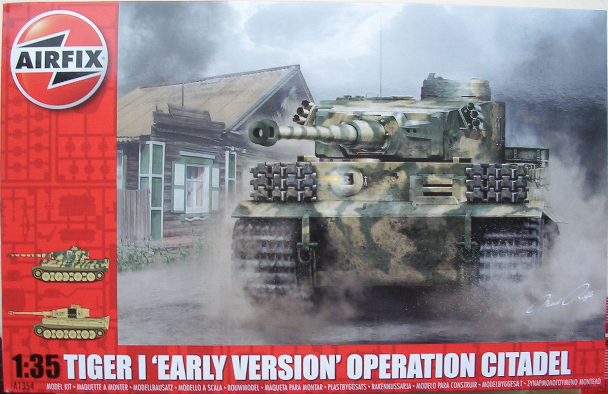 Airfix 35 Tiger I 'Early Version' Operation Citadel