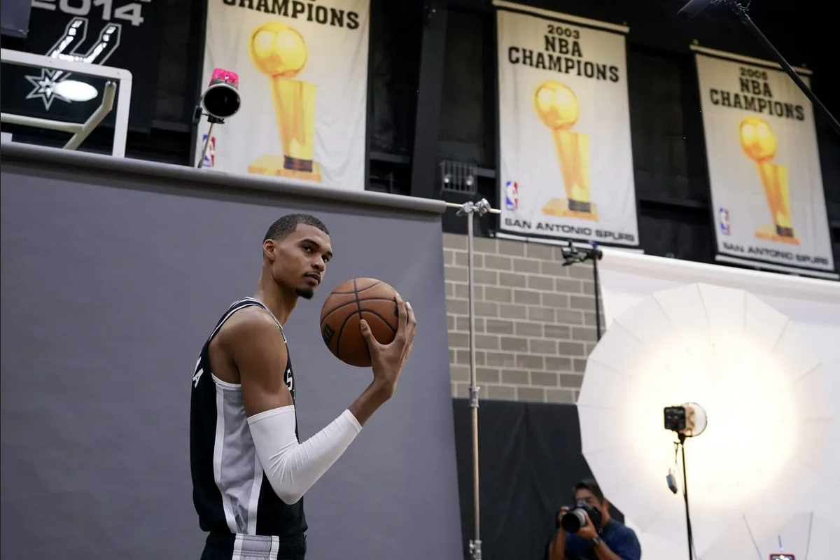 NBA: Wembanyama, el centro de atención de los Spurs