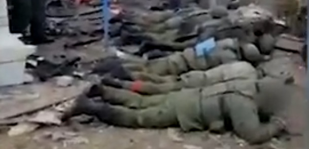 Ukrainiečiai sušaudė rusų karo belaisvius