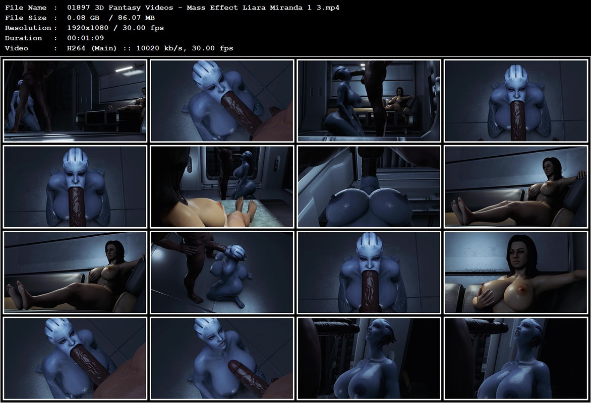 01897 3D Fantasy Videos - Mass Effect Liara Miranda 1 3.mp4