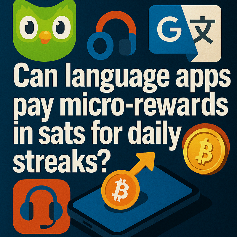 Can language apps pay micro-rewards in sats for daily streaks?