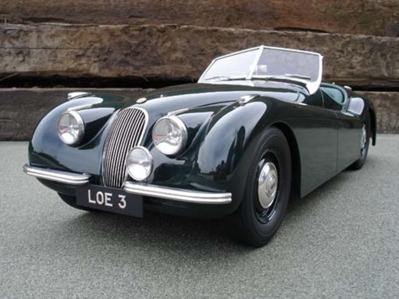 B. cabriolet JAGUAR-XK-120 47 K