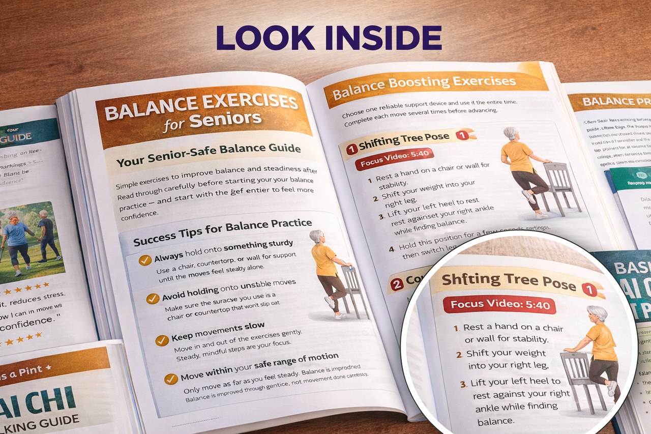 Look inside Balance Exercise for Seniors