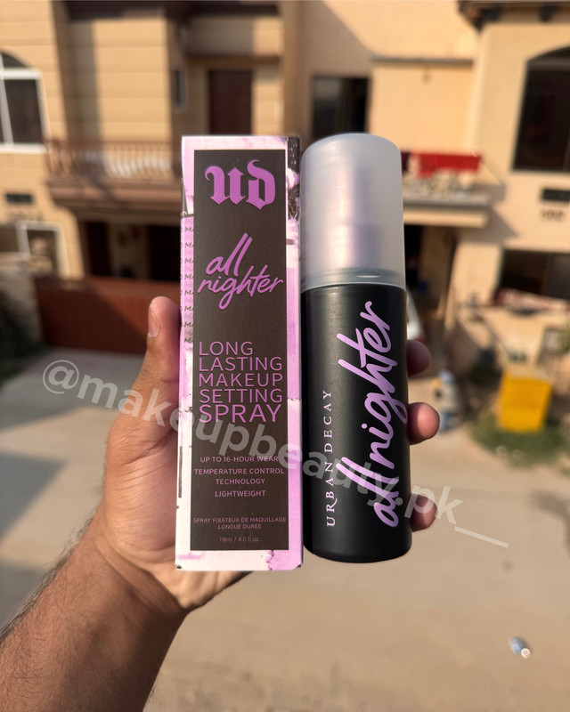 Urban Decay all nighter longlasting Makeup setting spray 118 ML