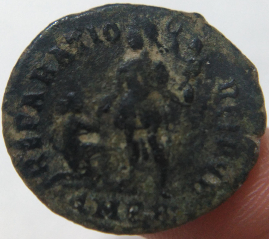 AE2 o Maiorina de Teodosio I. REPARATIO REI PVB. Roma 4-94g-2-4cm-B