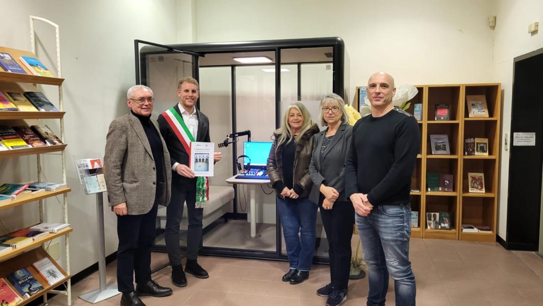 Nuovo spazio per podcast e contenuti audio nella biblioteca di Castel Bolognese