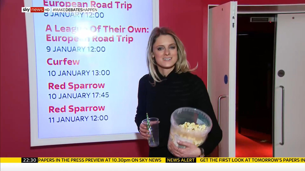 06 January - 22.00.00 - Sky News At 10. Anna Jones with the main