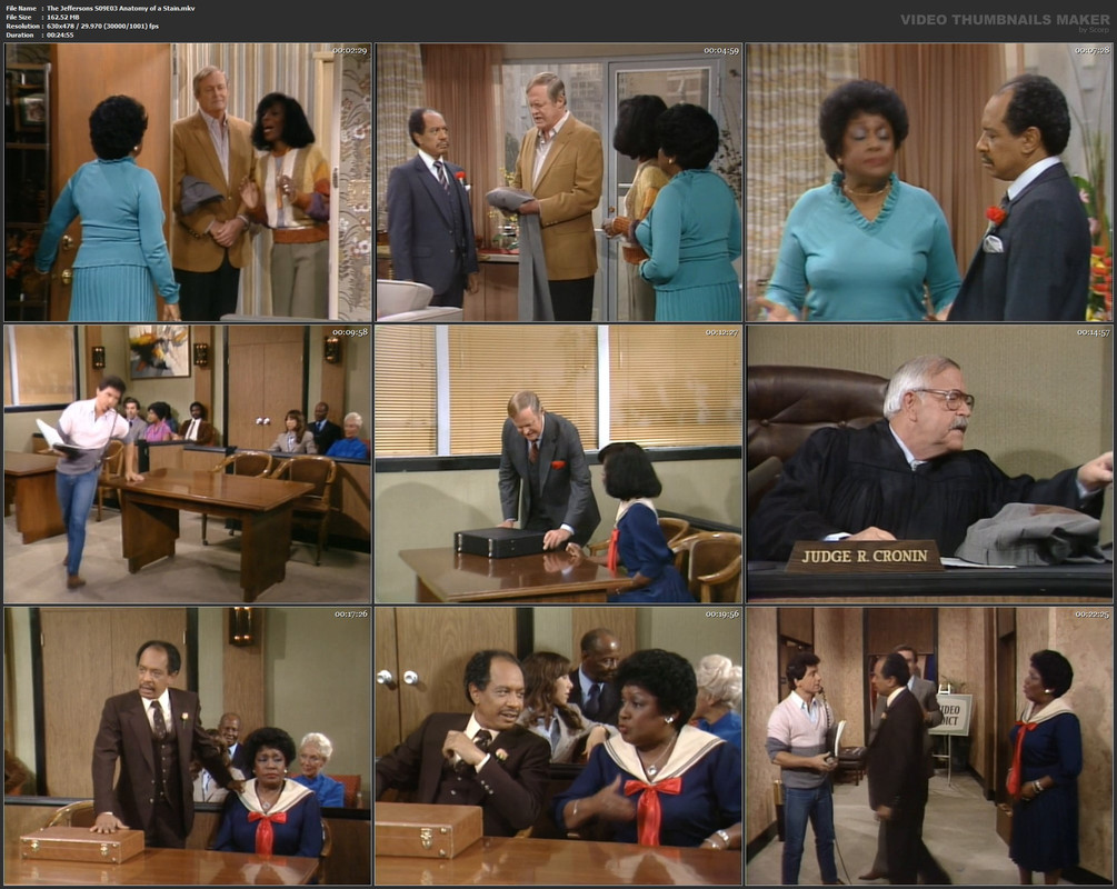 The Jeffersons S09E03 Anatomy of a Stain.mkv