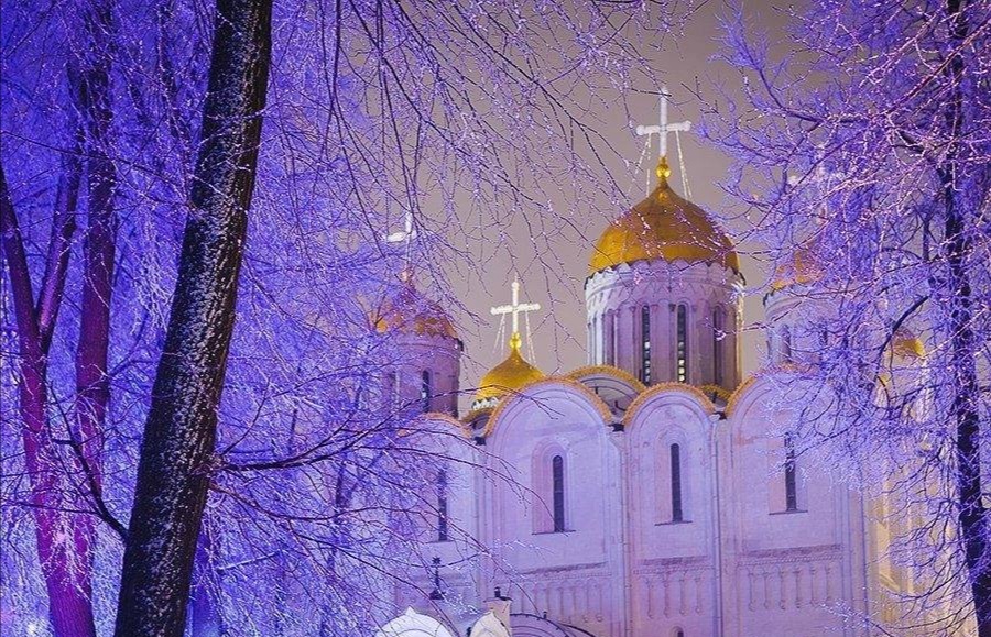 Успенский собор зимой