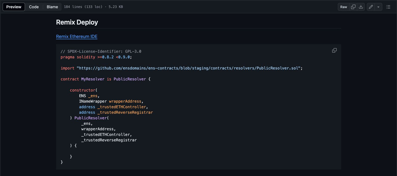 Screenshot – ENS Workshop on GitHub