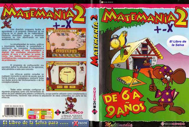 2r6h0tf - Matemania2 [PC CD] Español + 5 Años