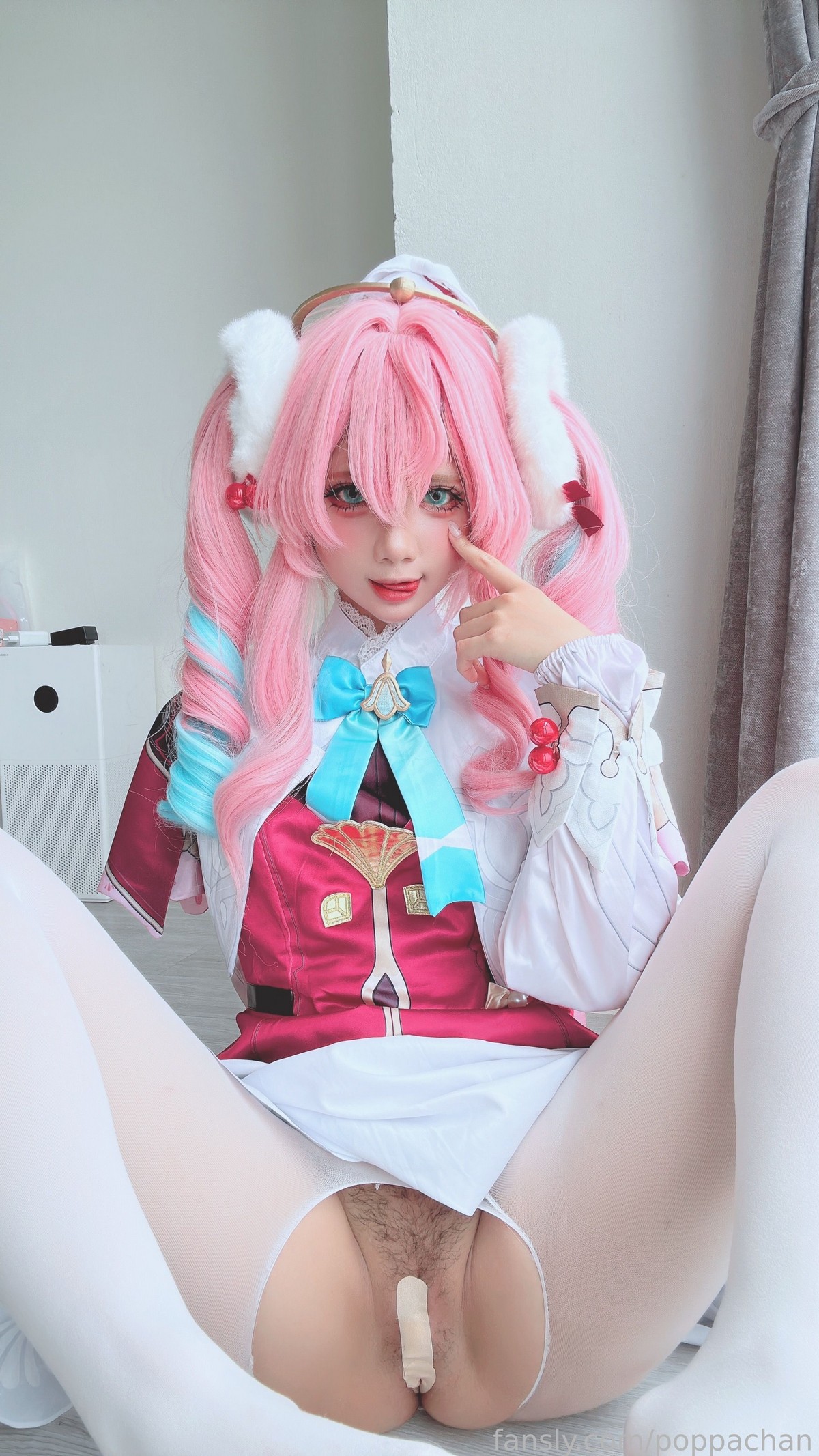 PoppaChan Hyacine Cosplay Set – 25 Photos 32MB插图4