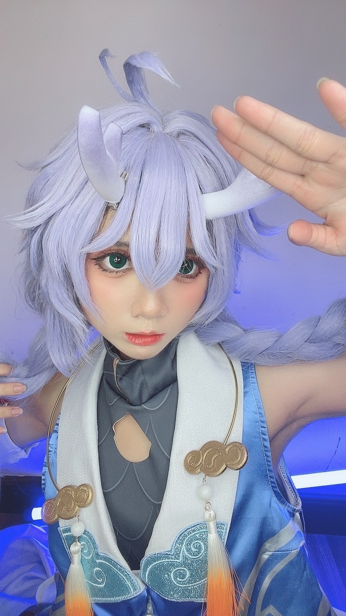 PoppaChan Bailu Cosplay Deluxe (Honkai Star Rail) – 155 Photos 12 Videos 459MB插图4