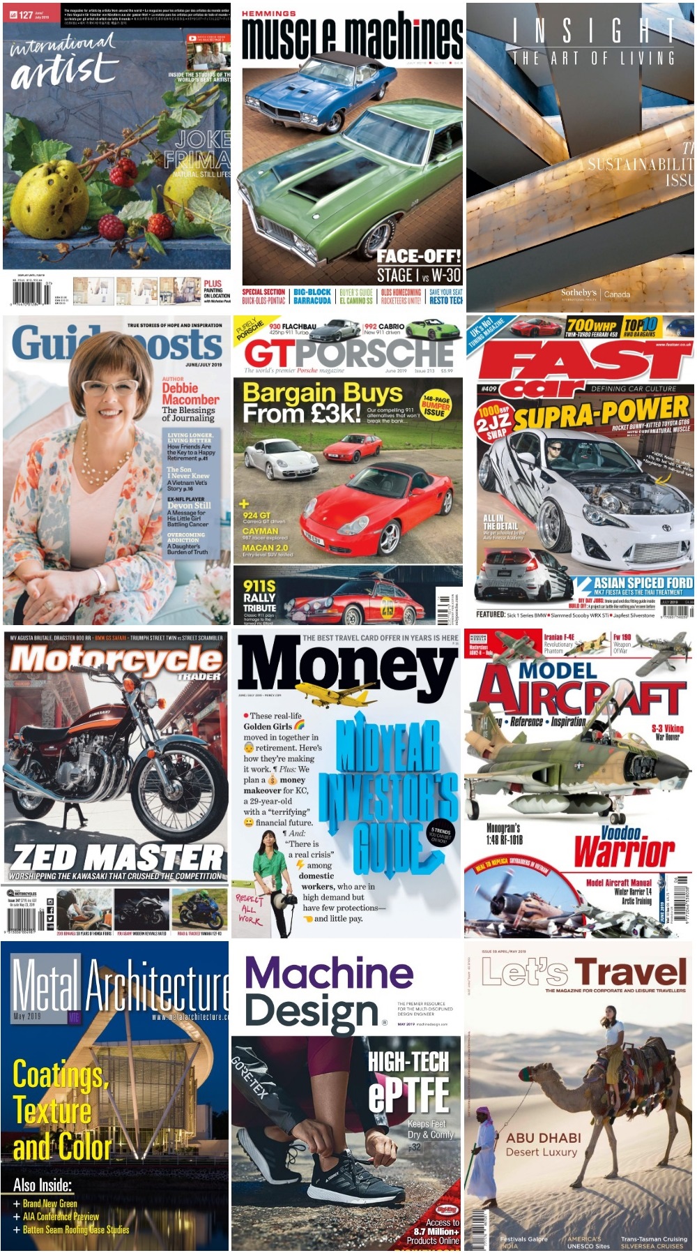 50 Assorted Magazines - June 07 2019