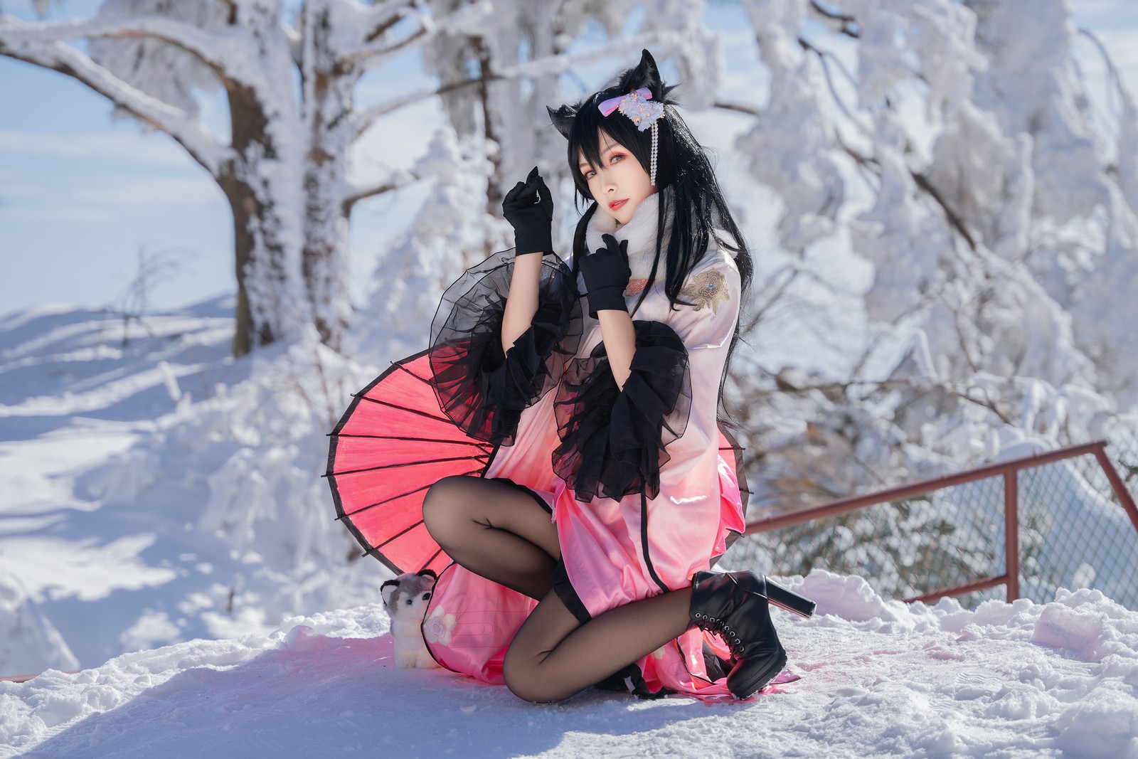 Neko-薇薇 爱宕和服 Cosplay 写真合集｜超清大图（45P｜453MB）插图1