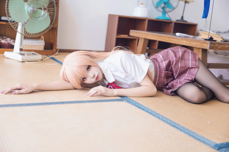 艾西Aiwest 邻家天使椎名真昼Cosplay写真图集 动漫角色高清图集 40P (150.1M)插图6