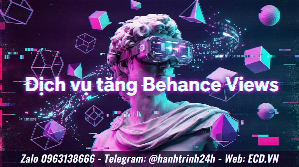 dịch vụ tăng behance views 2024 behance adobe