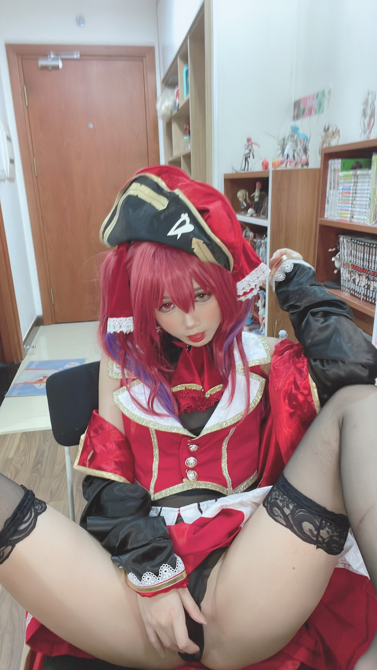 PoppaChan Houshou Marine Cosplay Collection (Hololive) – 94 Photos 427MB插图3