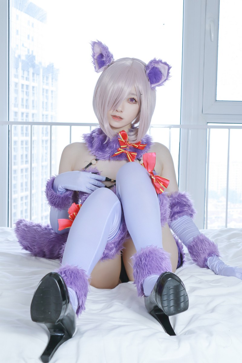 Asagiriai（愛ちゃん）玛修 Mash Cosplay写真 Fate角色高清图集 30P (334MB)插图6