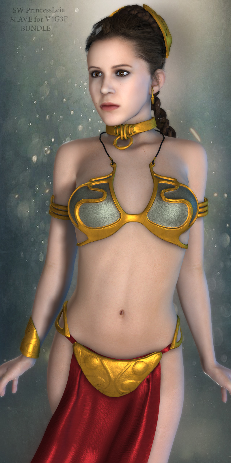 SW Princess Leia Slave Bundle for V4G3F