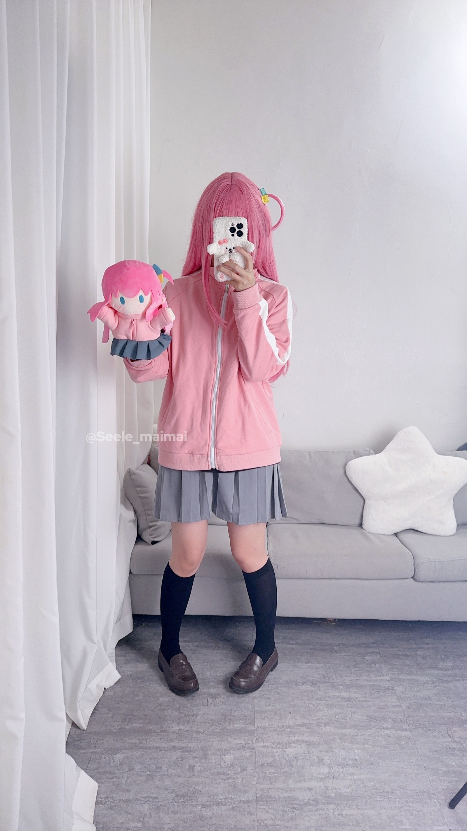 Seele麦麦波奇酱 Cosplay 写真｜可爱系高分辨率套图（18P-68.5M）插图