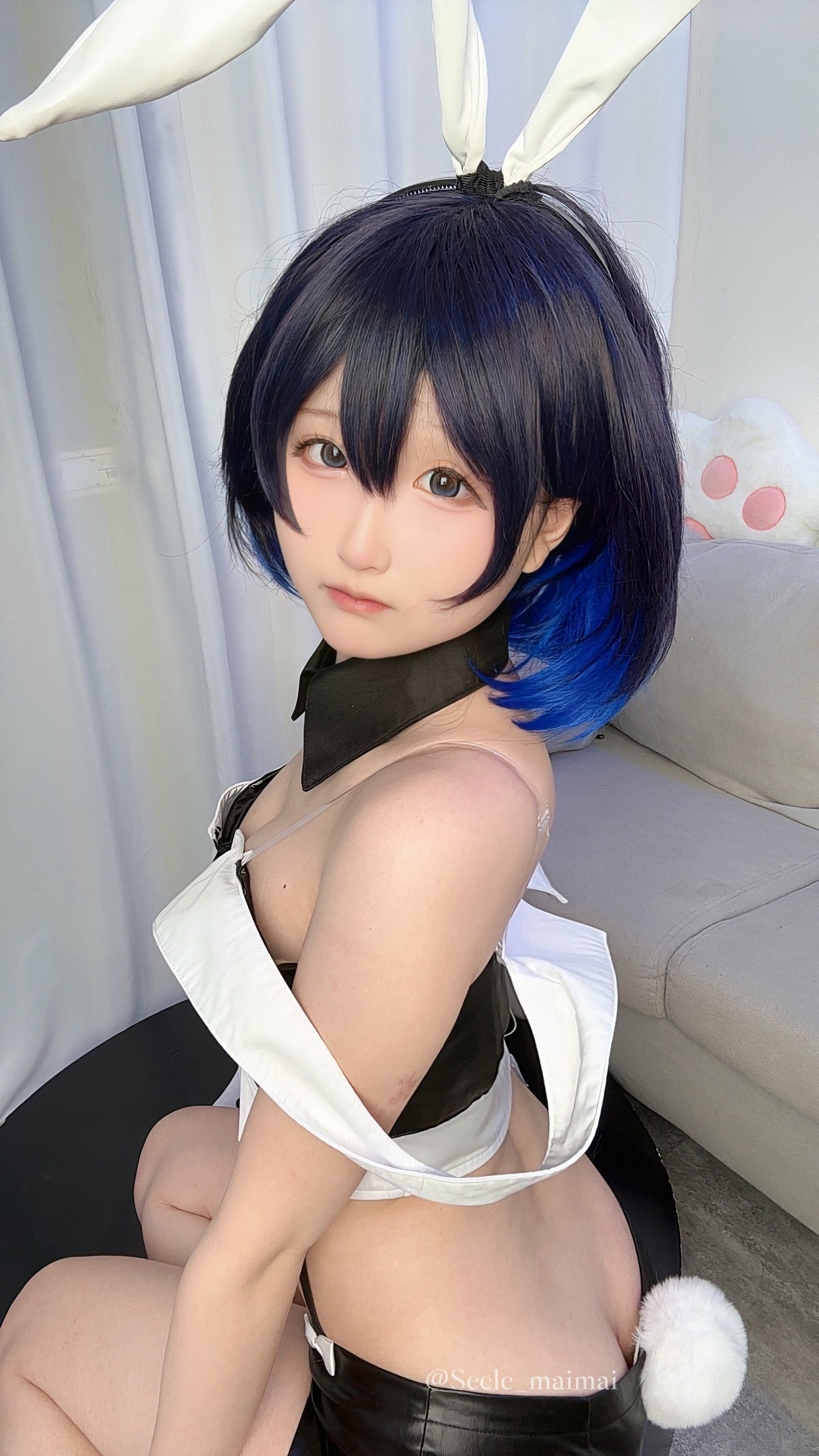 Seele麦麦兔女郎希儿 Cosplay 写真集｜崩坏3高质量高清图包（83P-147.3M）插图8