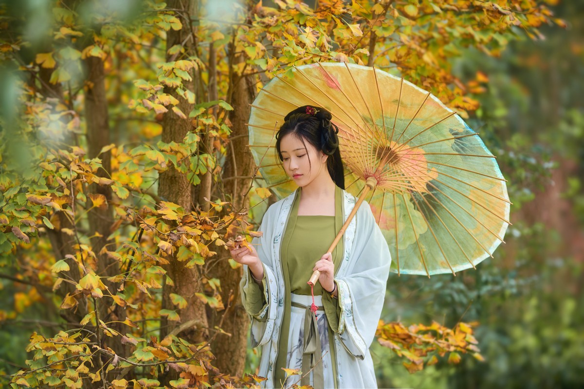 年年nnian 秋兮主题写真 秋日氛围感图集插图1
