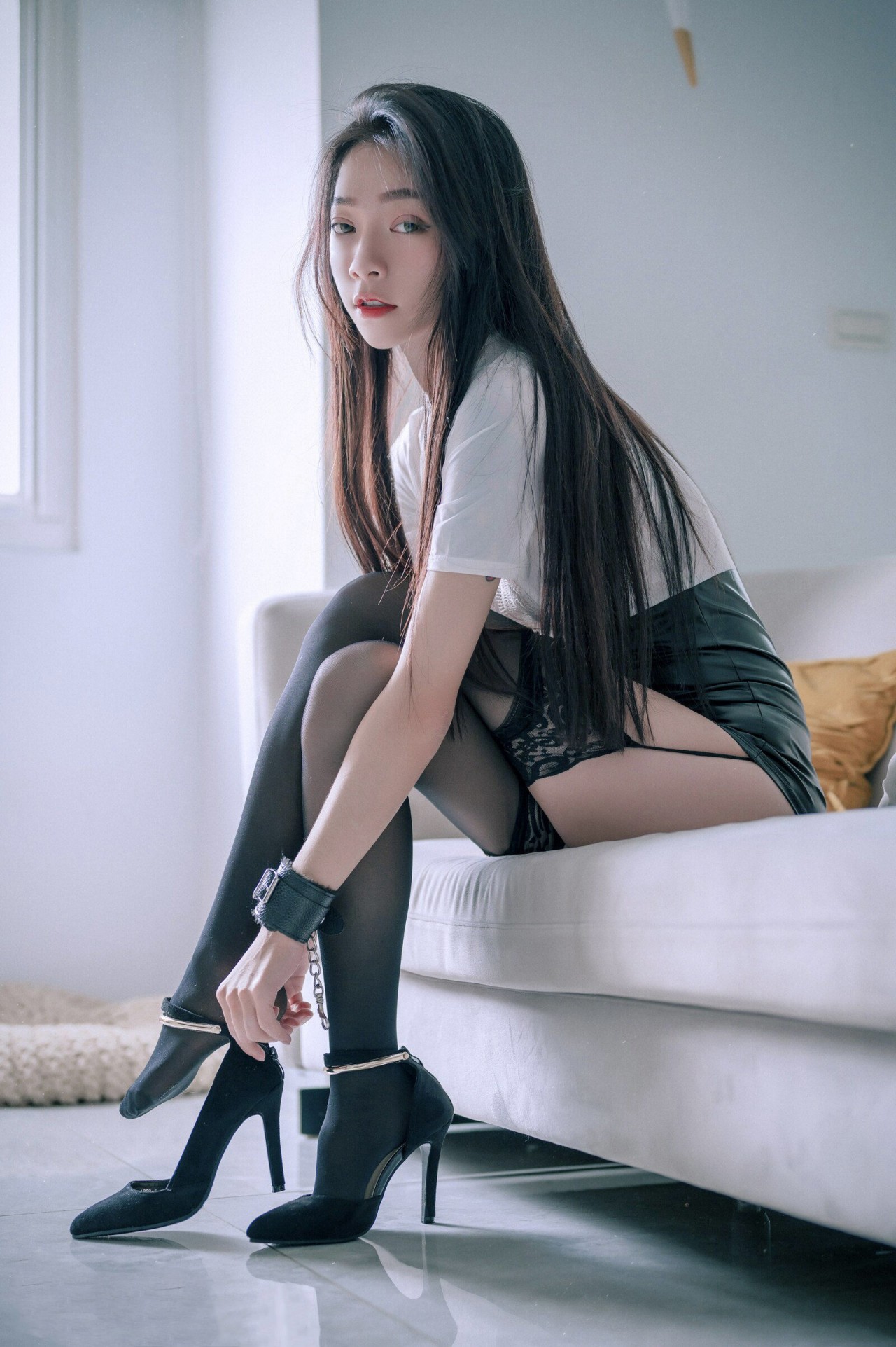 jvid 飘 飘《性感保险业务员》写真作品欣赏，较为性感的风格插图4