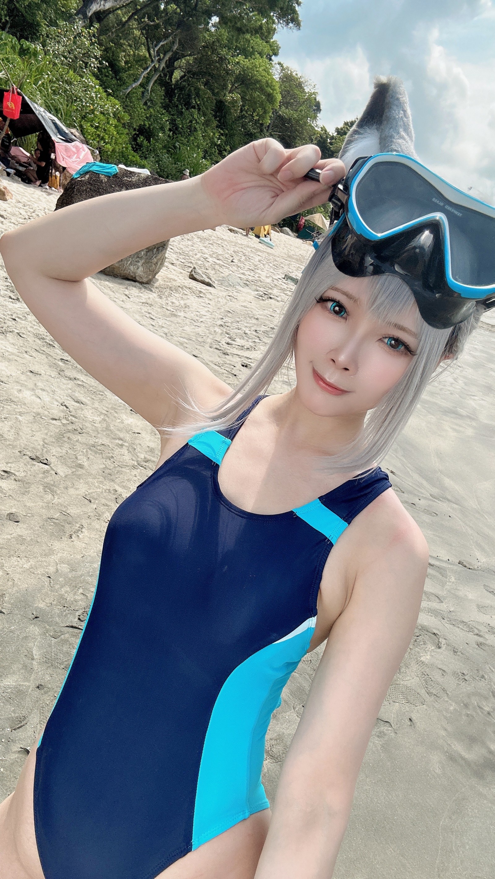 Maou Mo – Shiroko Cos 写真高清合集（23P-91.1M）蔚蓝档案人气角色插图8