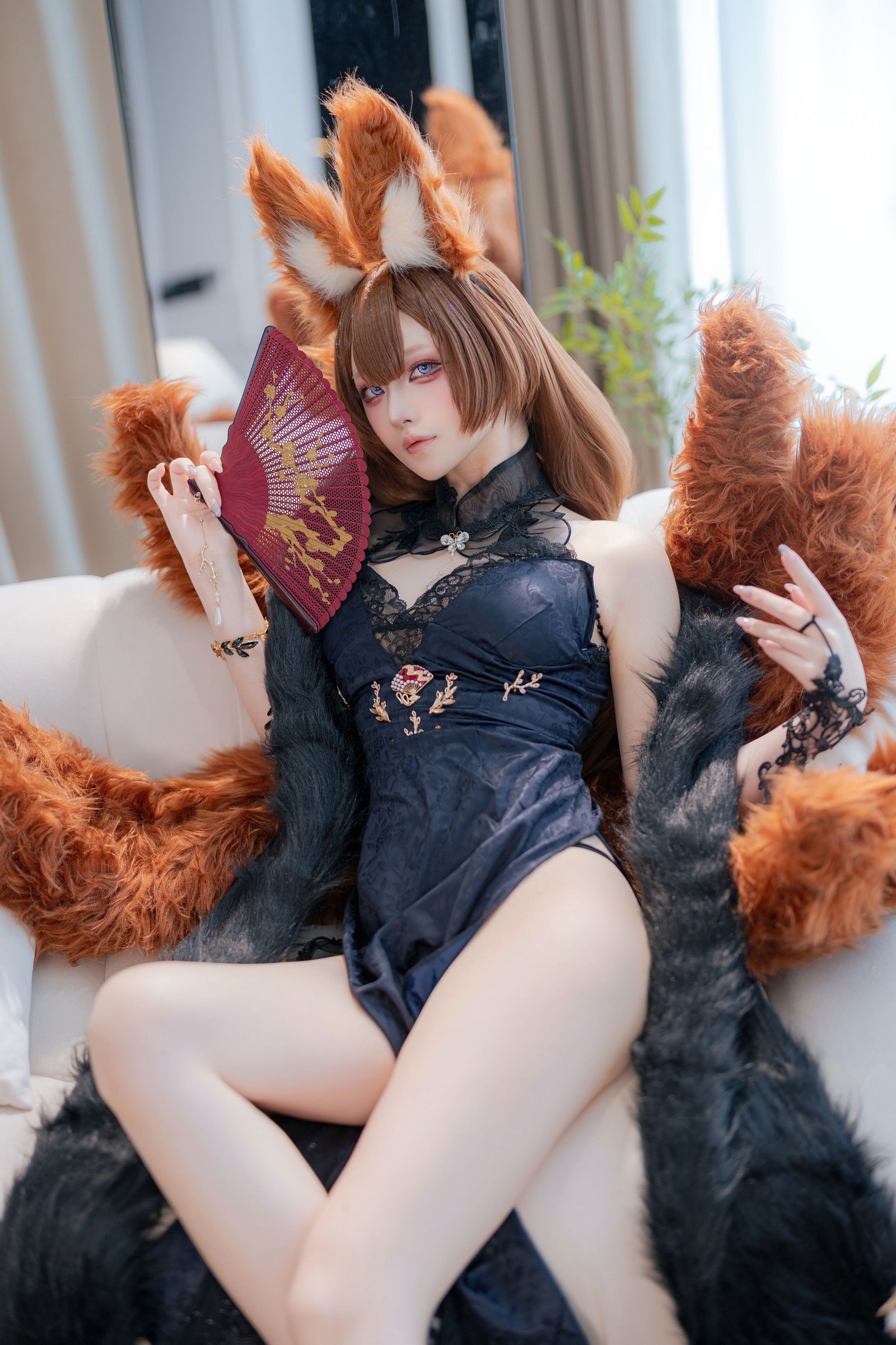 屿鱼 Yuyu 碧蓝航线 天城 礼服 Cosplay 写真图集（65P｜129MB）插图5