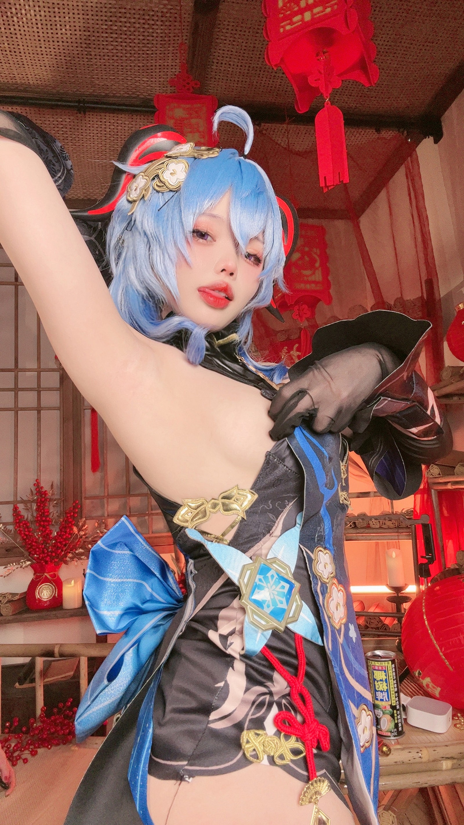 小瑶幺幺 甘雨 海灯节礼服 Cosplay 写真集【40P + 13V｜159.6MB】插图5