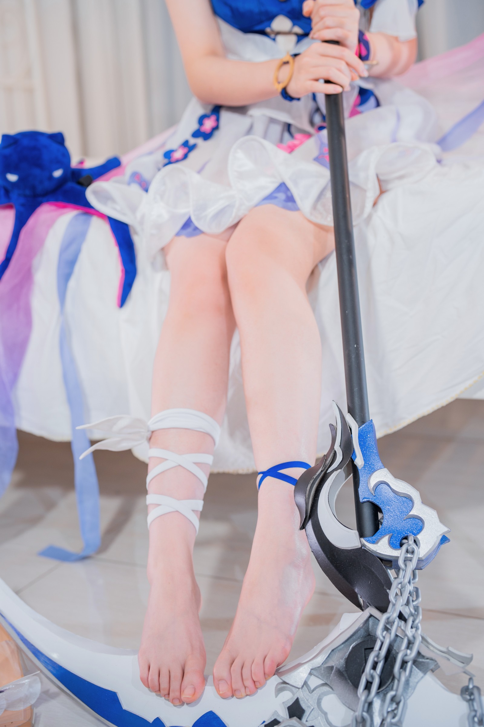 Seele麦麦希儿彼岸浪花 Cosplay｜海边主题高清写真（102P-532MB）插图2