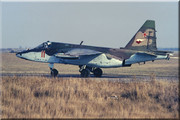357 OSHAP Su-25 11 Red (cn 25508110138)_Brandis Frühling 1992
