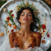 Garden wedding wom served Blackh 0 80