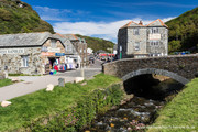 Bridge and Riverside Hotel, Boscastle.