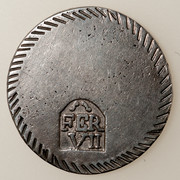 Un Duro 1808. Fernando VII. Gerona  PAS5013