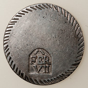 Un Duro 1808. Fernando VII. Gerona PAS5013