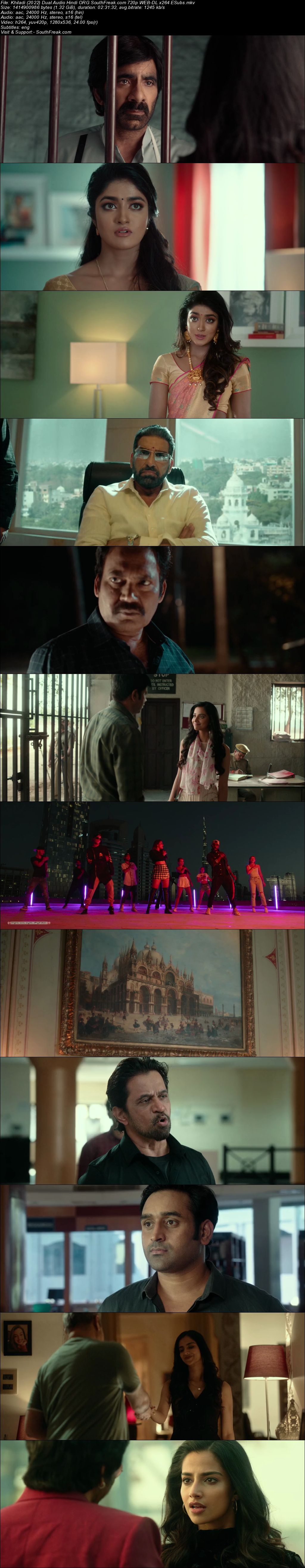 Khiladi 2022 Dual Audio Hindi ORG South Freak com 720p WEB DL x264 ESubs - hdhubflix, hubflix, hdmovieshub, allmovieshub