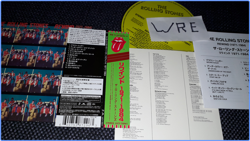 The Rolling Stones - Rewind 1971-1984 (JP Retail, REMASTERED, CD, 2020) FLAC LossLess