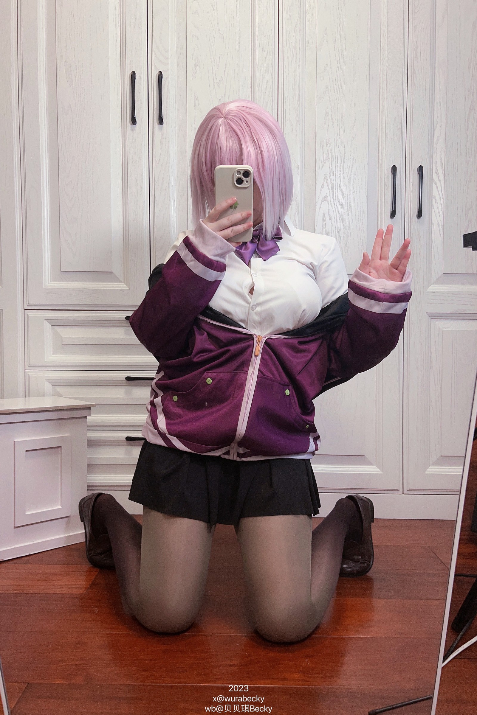 贝贝琪 Becky 新条茜 Cosplay 写真集｜动画角色摄影（40P｜226MB）插图7